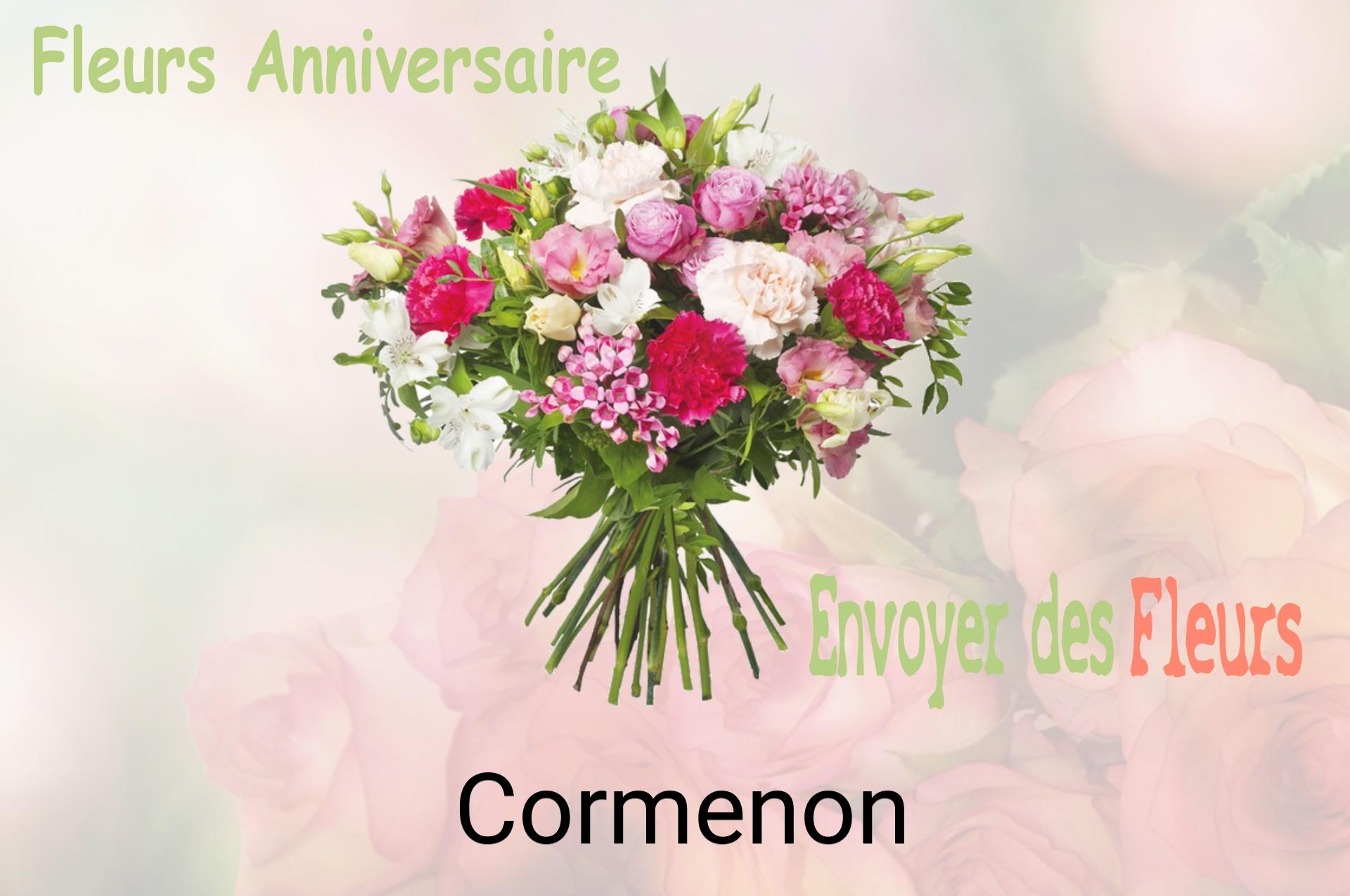 Bouquet de fleurs d’anniversaire livré à Cormenon
